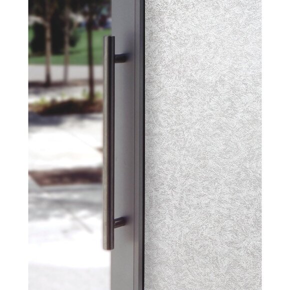 Artscape Blue Chip | Decorative Privacy Window Film with Textured Glass Pattern - Picture 2 of 3